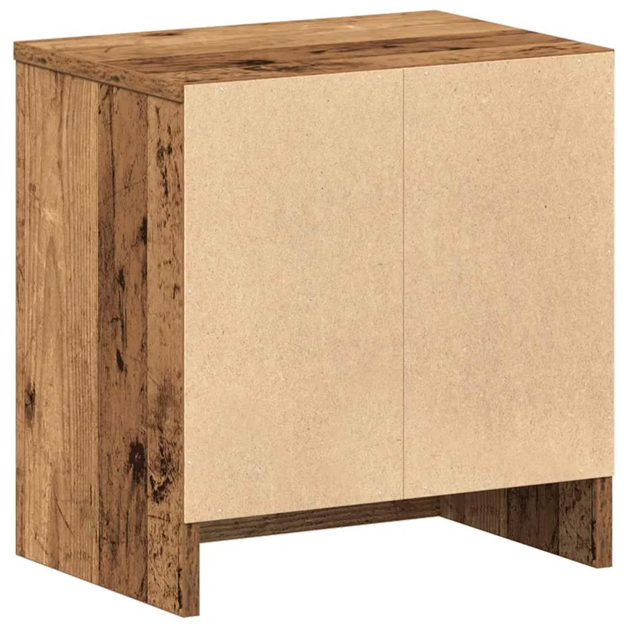 Tables de chevet 2 pcs avec tiroir bois ancien 39 x 28 x 41 cm - 8