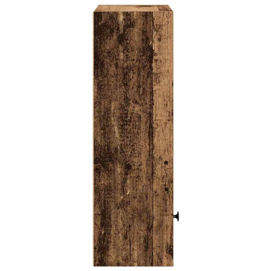 Bibliothèque vieux bois 31x24x77 cm bois d'ingénierie - 6