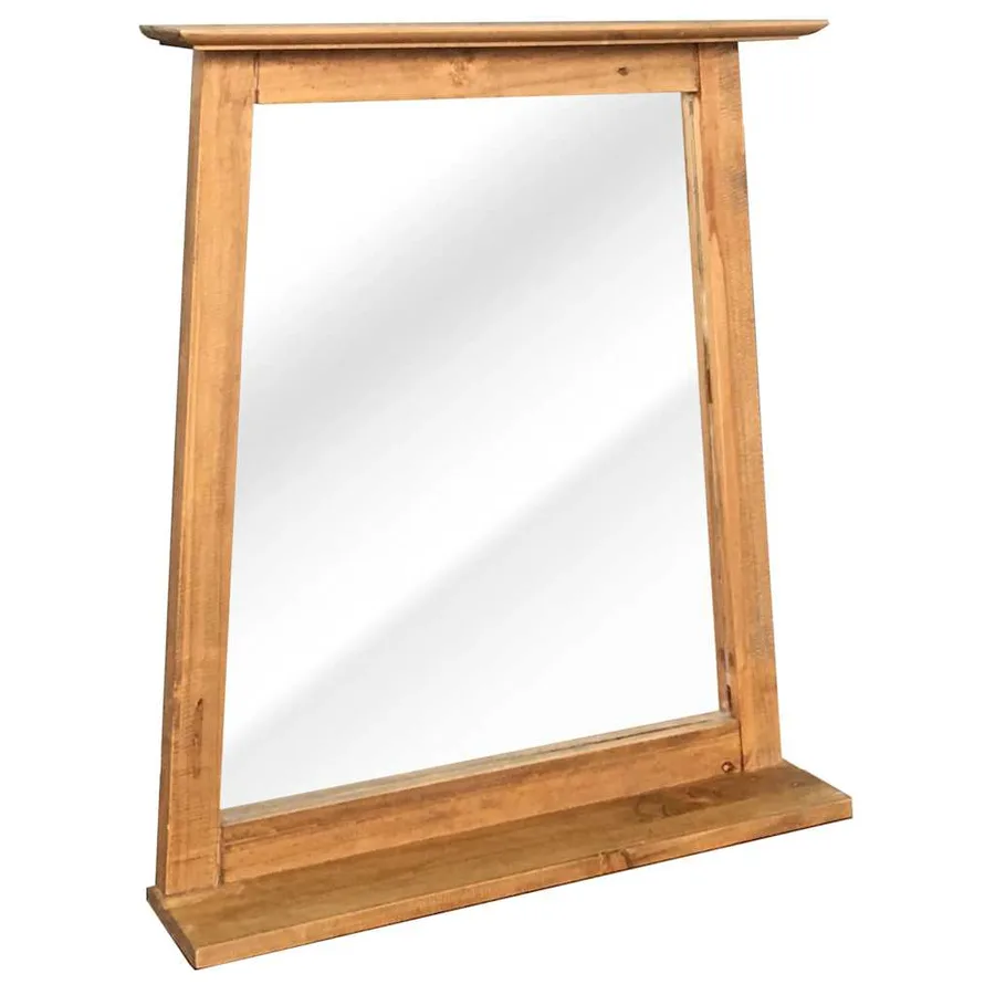 Mobilier de salle de bain Bois de pin massif - 12