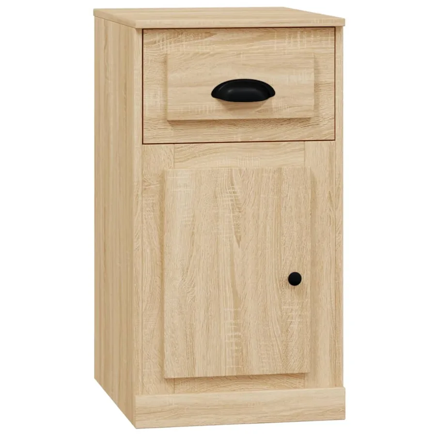 Armoire latérale avec tiroir chêne sonoma 40x50x75 cm - 2