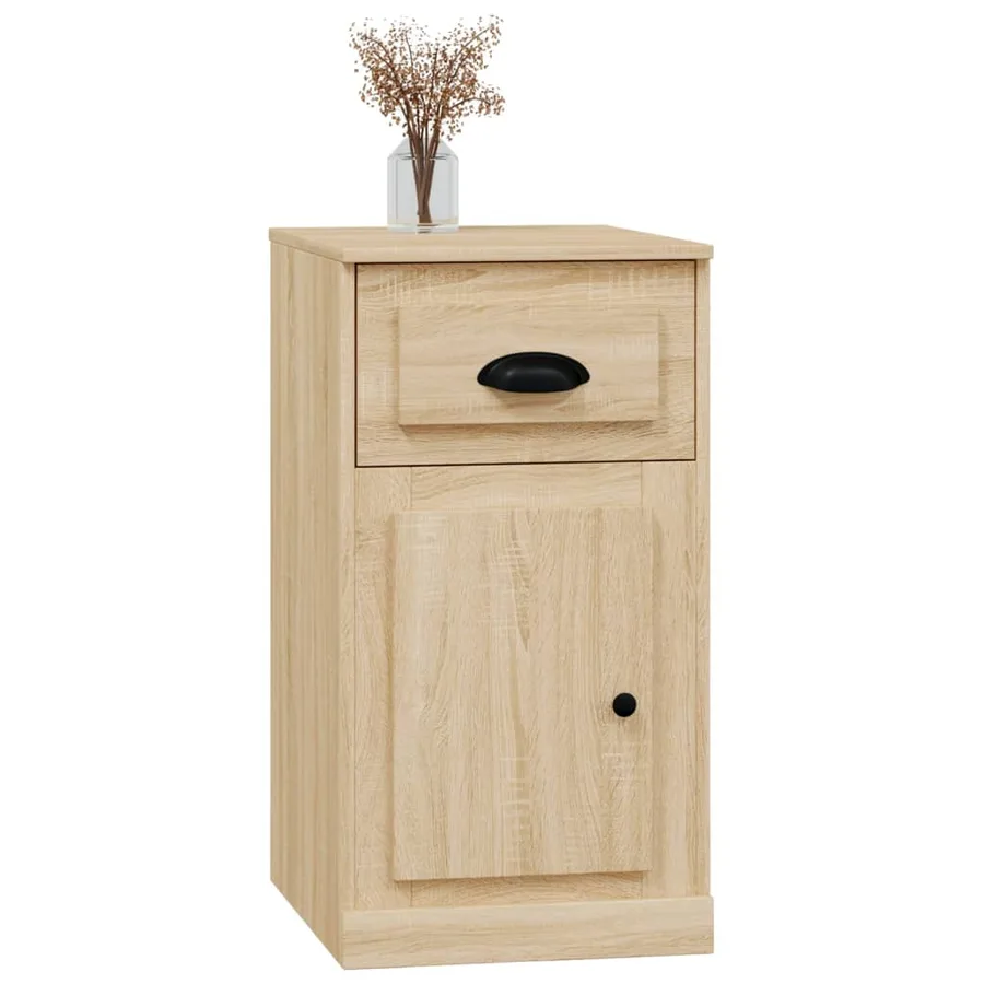 Armoire latérale avec tiroir chêne sonoma 40x50x75 cm - 4
