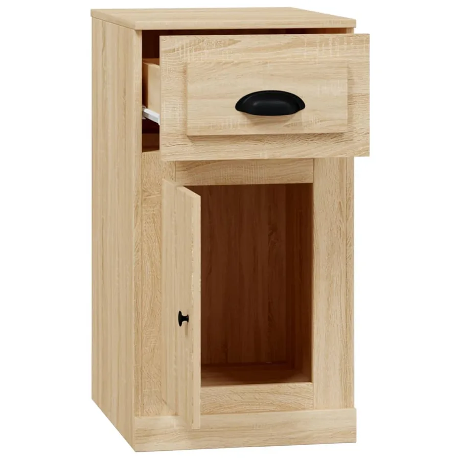 Armoire latérale avec tiroir chêne sonoma 40x50x75 cm - 8