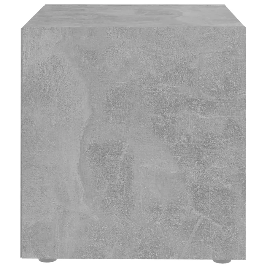 Meubles TV 2 pcs gris béton 37x35x37 cm bois d’ingénierie - 5