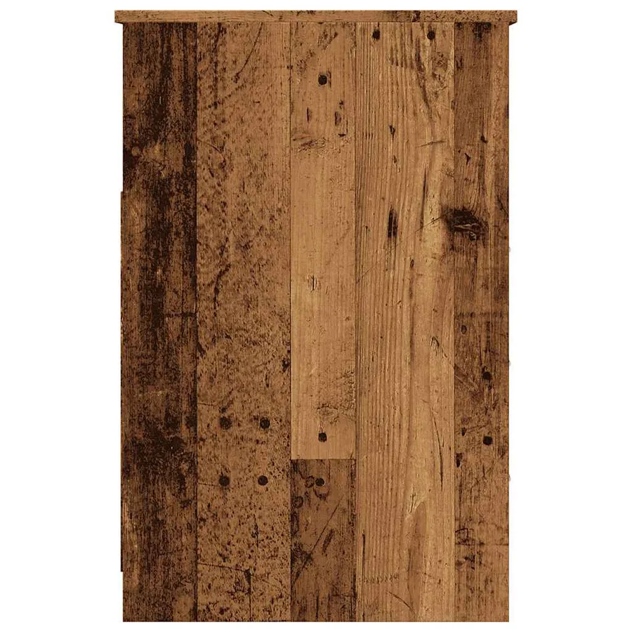 Armoire à tiroirs vieux bois 40x50x76 cm bois d'ingénierie - 6