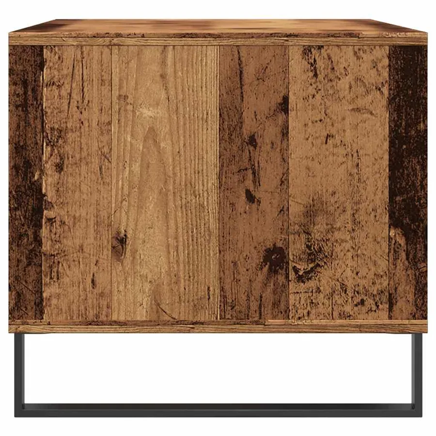 Table basse vieux bois 90x49x45 cm bois d'ingénierie - 5