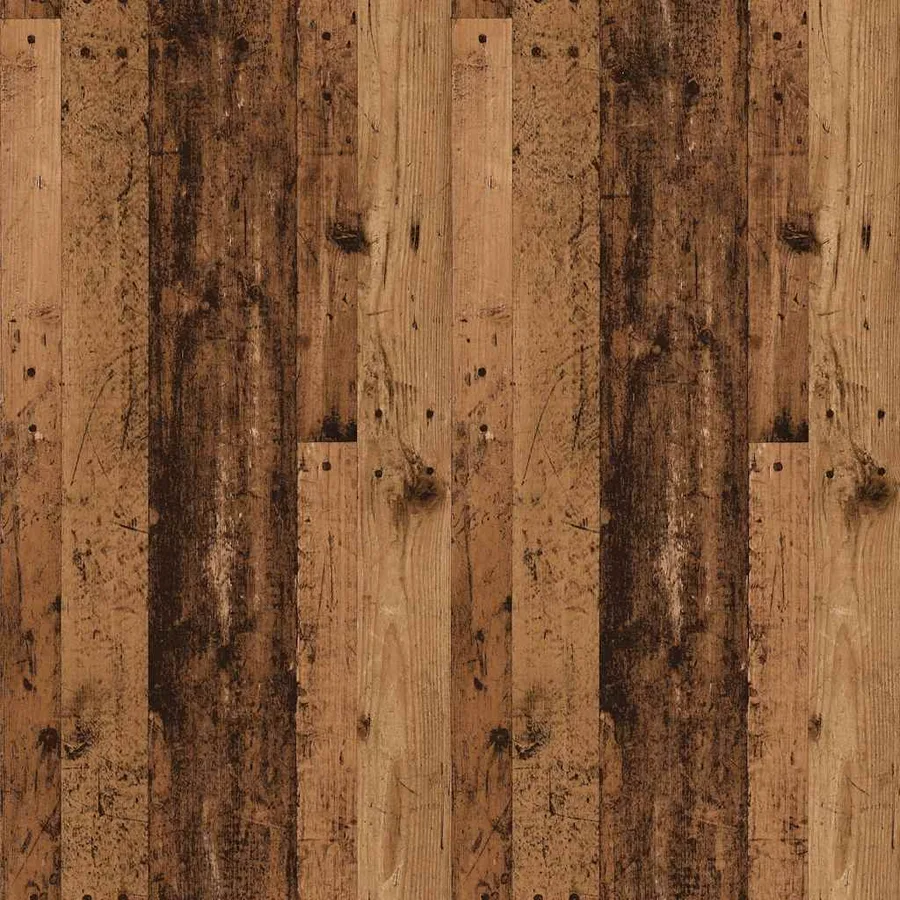Table à manger vieux bois 120x60x76 cm bois d'ingénierie - 8