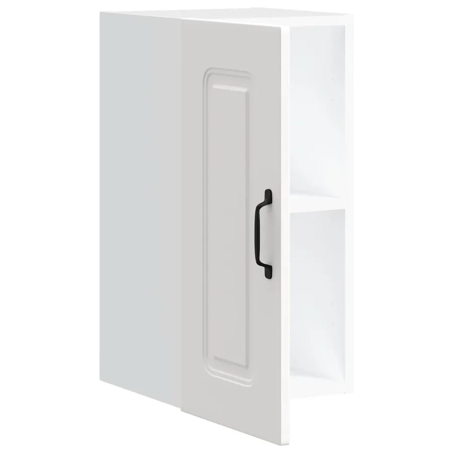 Armoire murale de cuisine Kalmar blanc bois d'ingénierie - 8