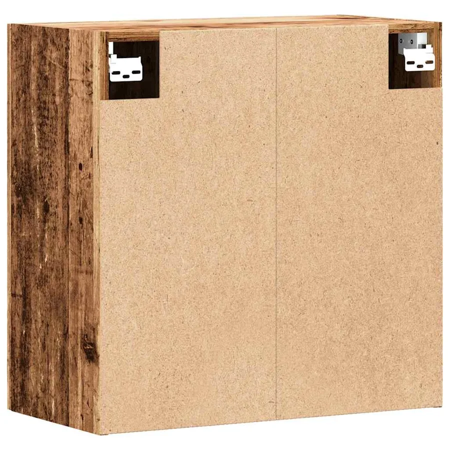 Armoire murale vieux bois 60x31x60 cm bois d'ingénierie - 6