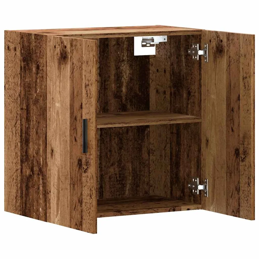 Armoire murale vieux bois 60x31x60 cm bois d'ingénierie - 7