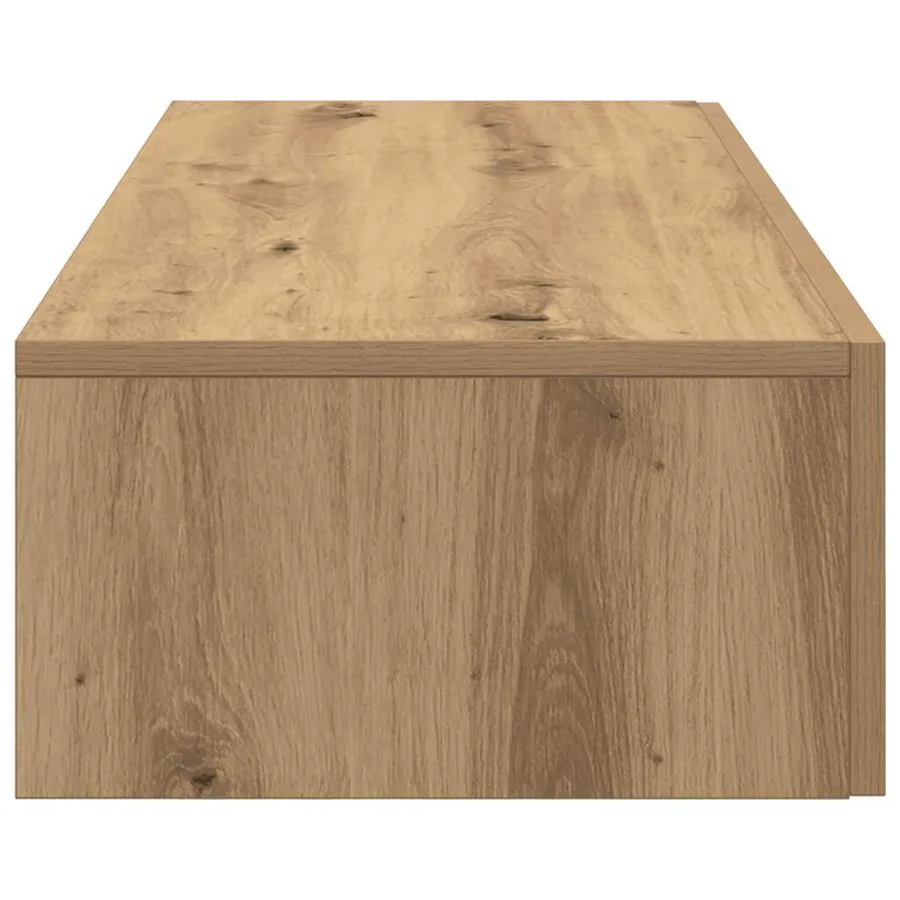 Étagère murale avec tiroirs chêne artisanal bois d'ingénierie - 5