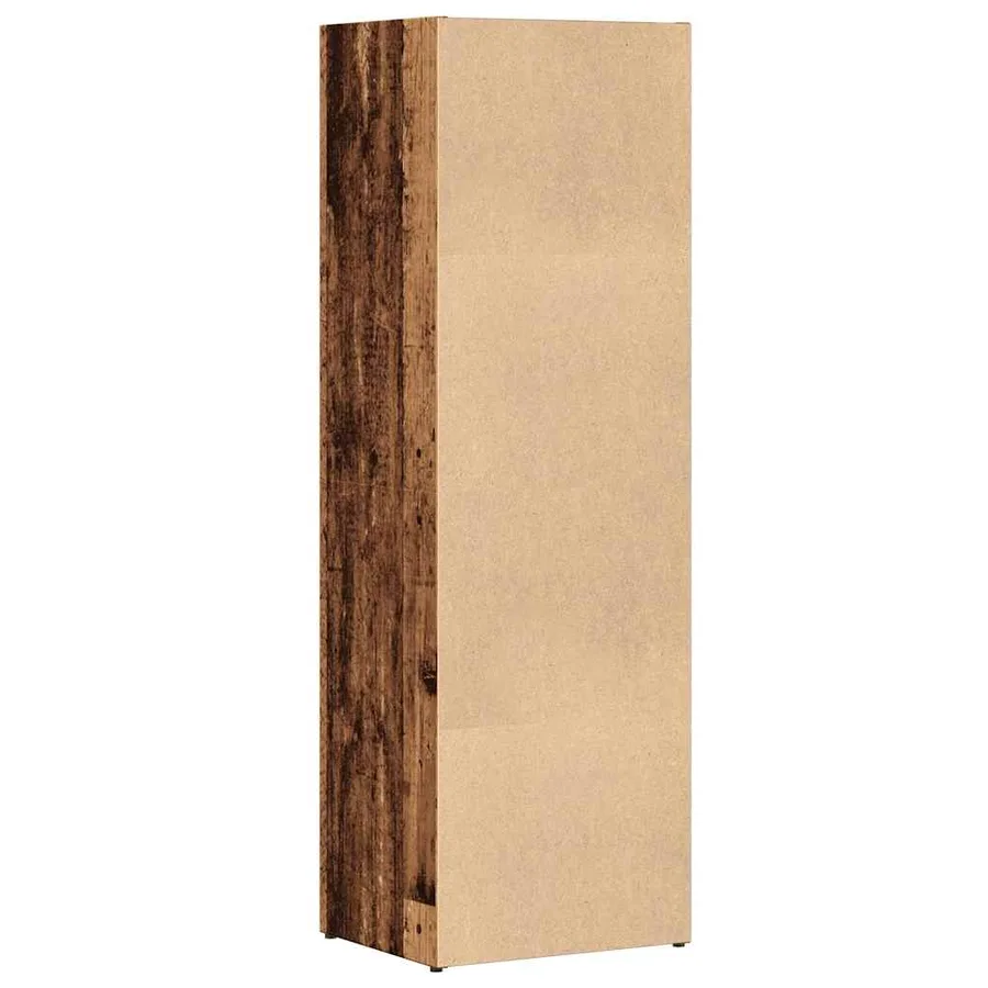 Bibliothèque vieux bois 36x30x114 cm bois d'ingénierie - 7