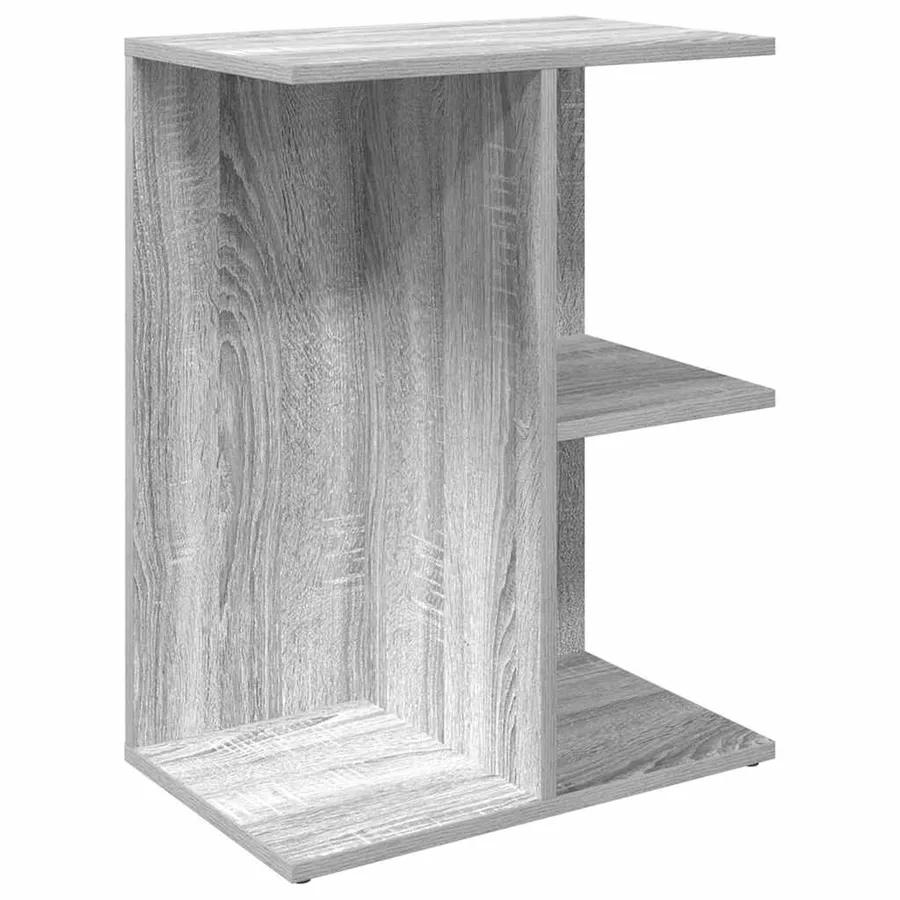 Tables de chevet 2 pcs sonoma gris bois d'ingénierie - 5