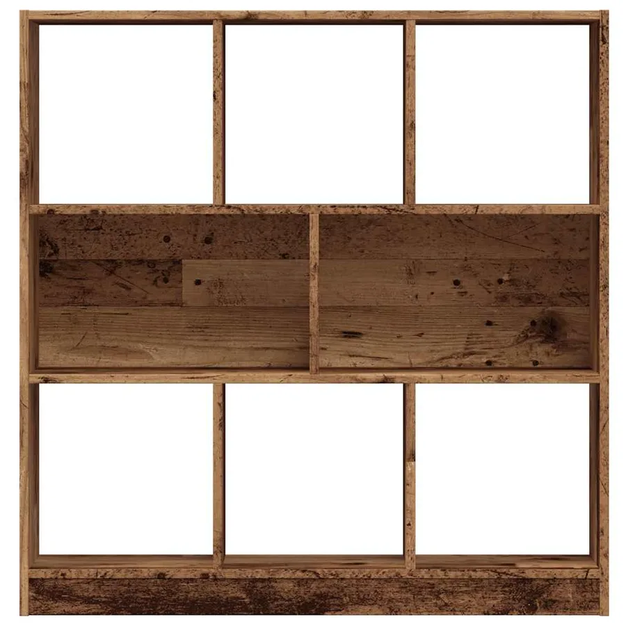 Bibliothèque vieux bois 97,5x29,5x100 cm bois d'ingénierie - 5