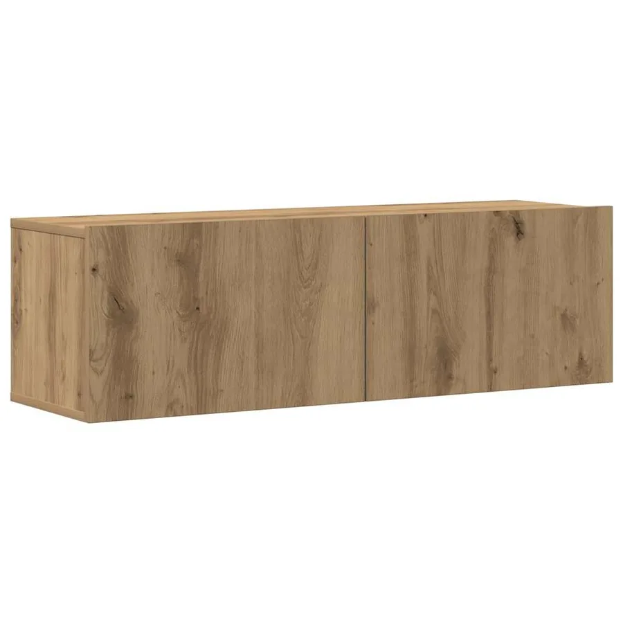 Ensemble de meuble TV mural 5 pcs chêne artisanal - 7
