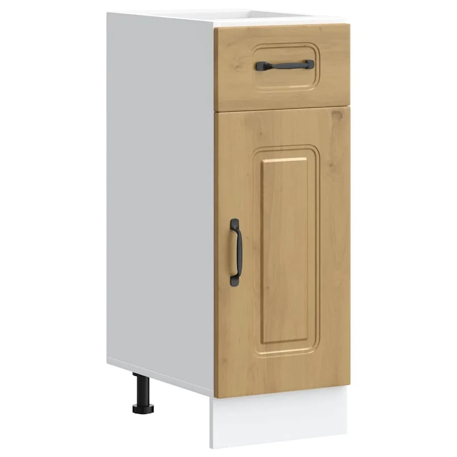 Armoire de cuisine Kalmar chêne artisanal bois d'ingénierie - 2