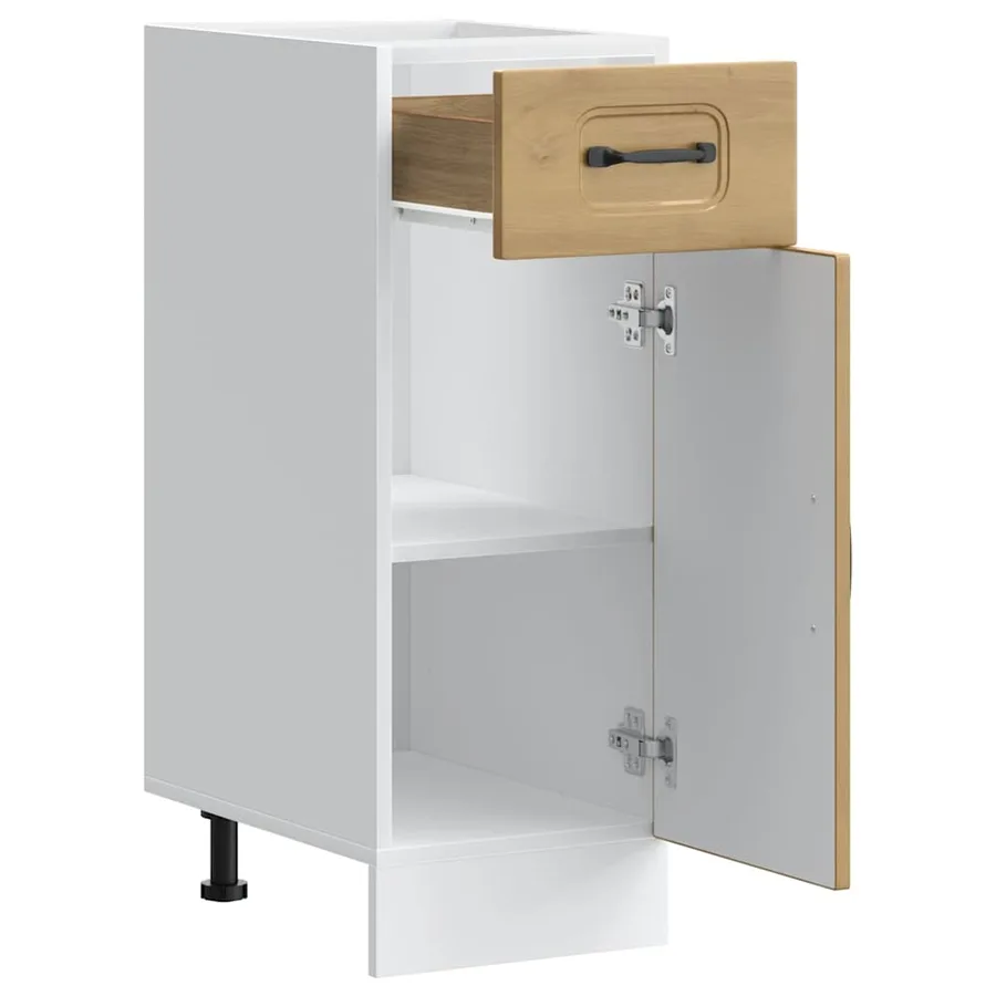Armoire de cuisine Kalmar chêne artisanal bois d'ingénierie - 5