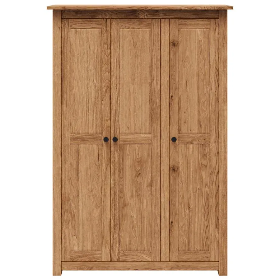 Garde-robe à 3 portes 118x50x171,5 cm Pin Assortiment Panama - 5