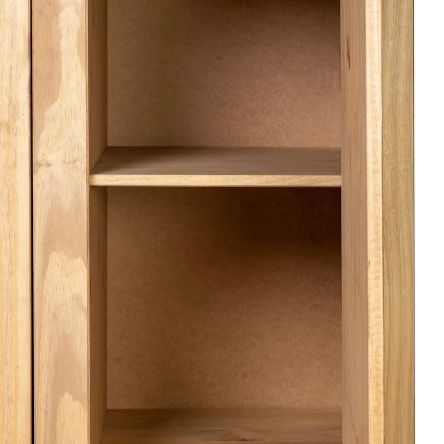 Garde-robe à 3 portes 118x50x171,5 cm Pin Assortiment Panama - 8