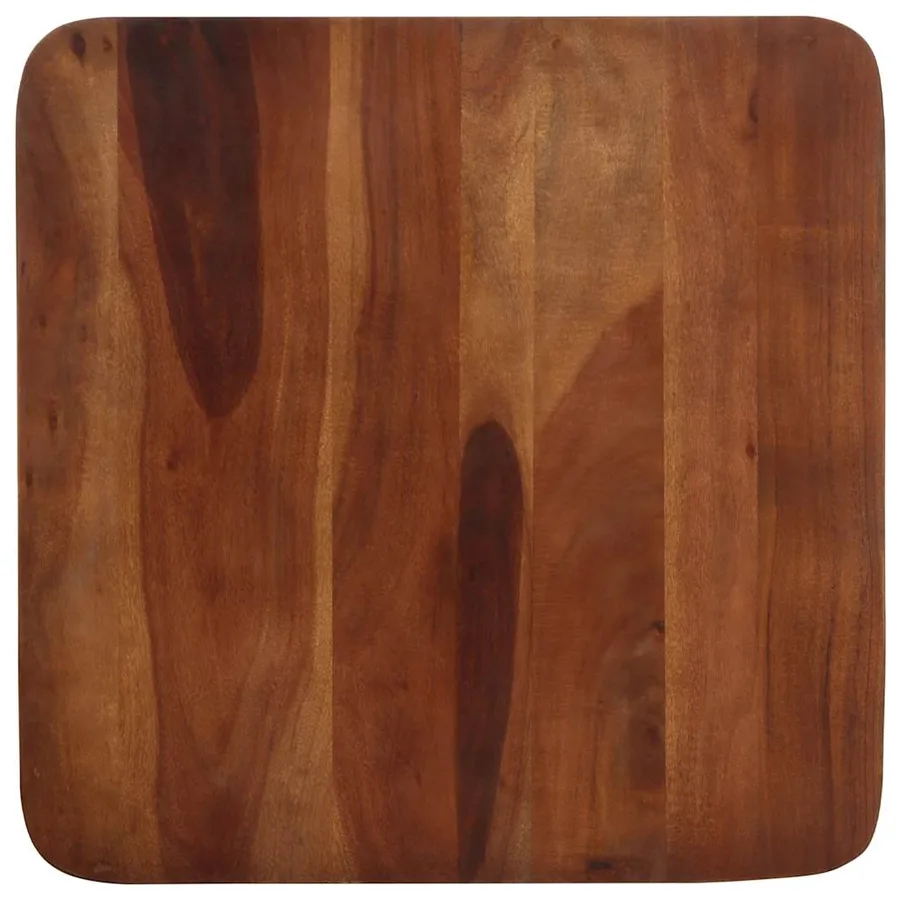Table de bar 60 x 60 x 107 cm bois massif d'acacia - 4