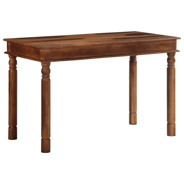 Table à manger 120x60x77 cm bois massif d'acacia