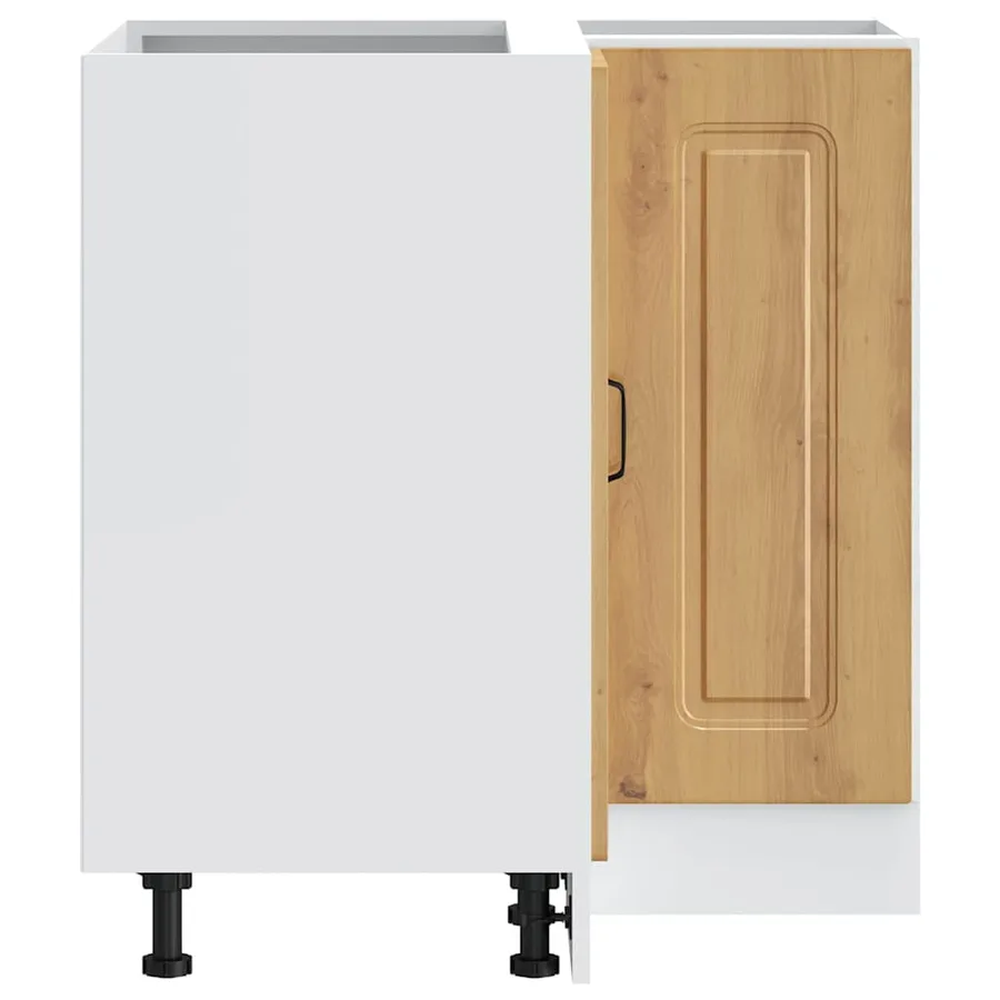 Armoire d'angle de cuisine Kalmar chêne artisanal - 7