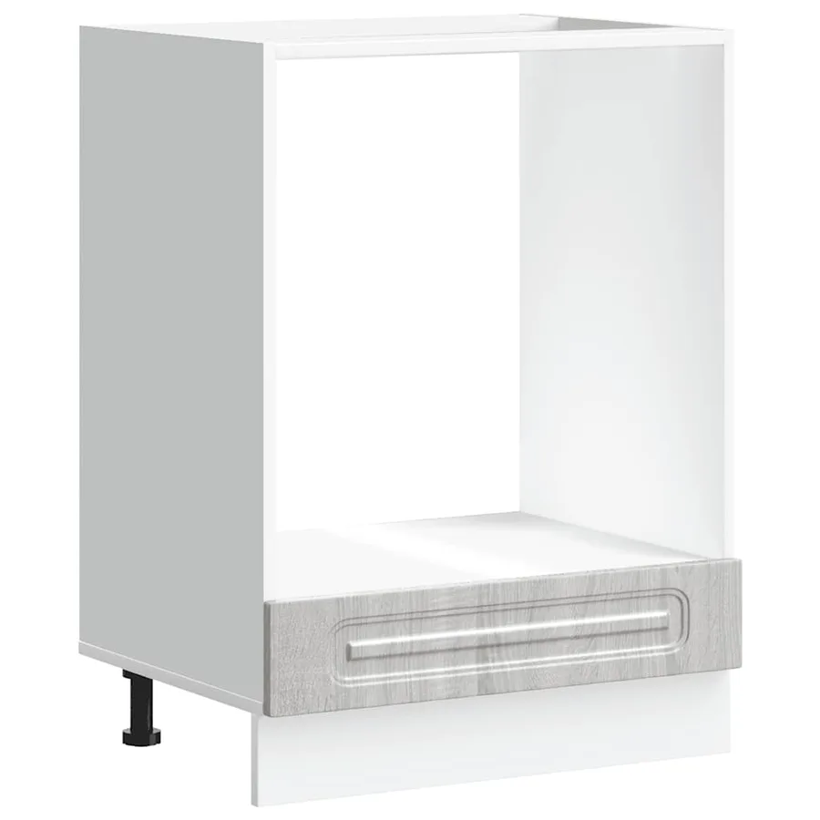 Armoire à four Kalmar sonoma gris bois d'ingénierie - 2