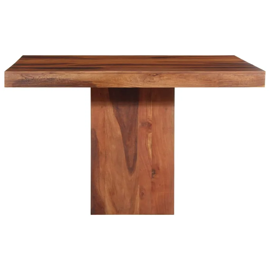 Table à manger 120x120x77 cm bois d'acacia massif - 2