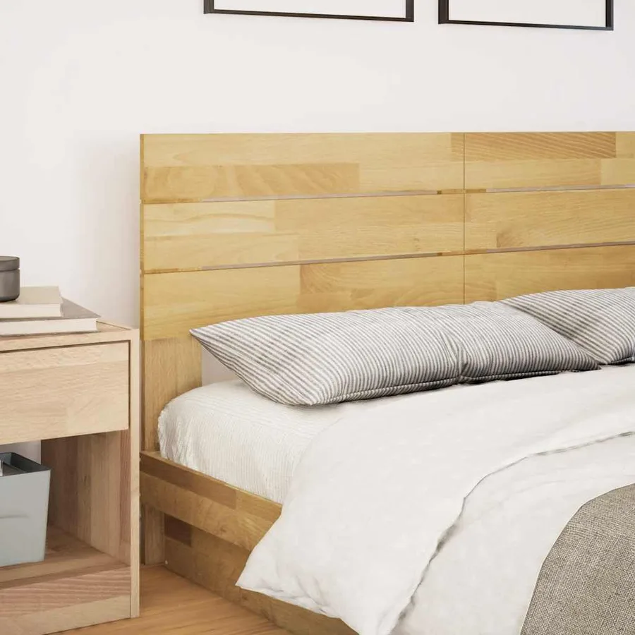 Tête de lit 140 cm en bois massif de chêne - 2