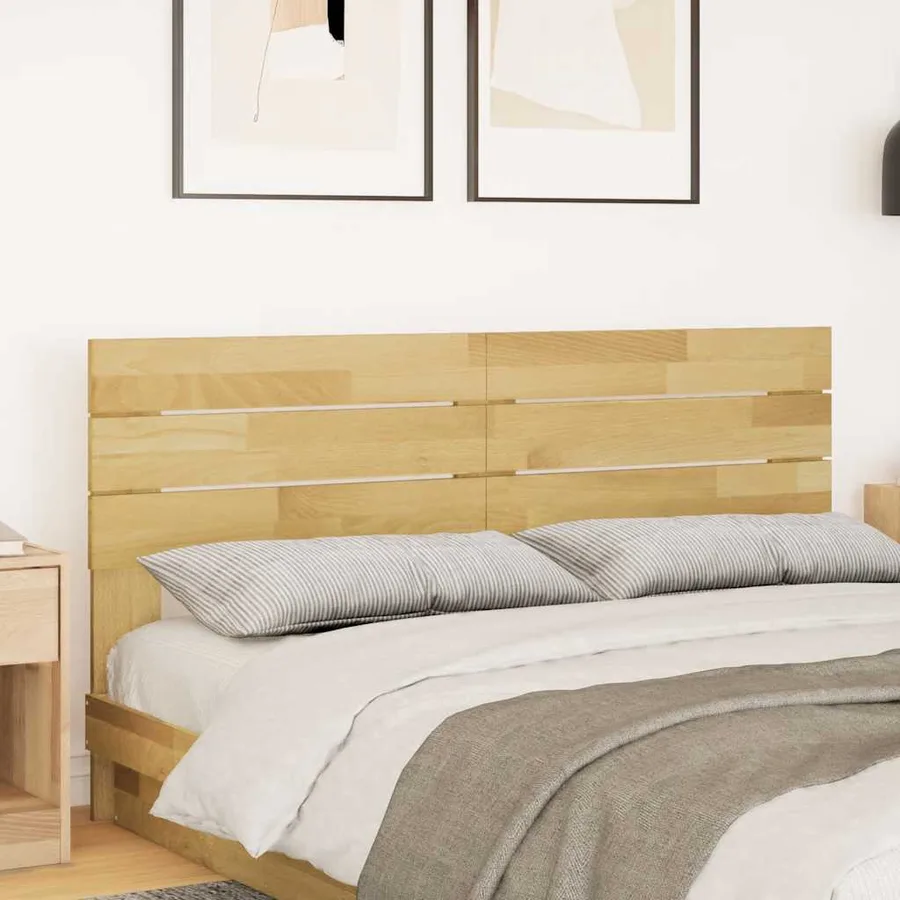 Tête de lit 140 cm en bois massif de chêne - 3