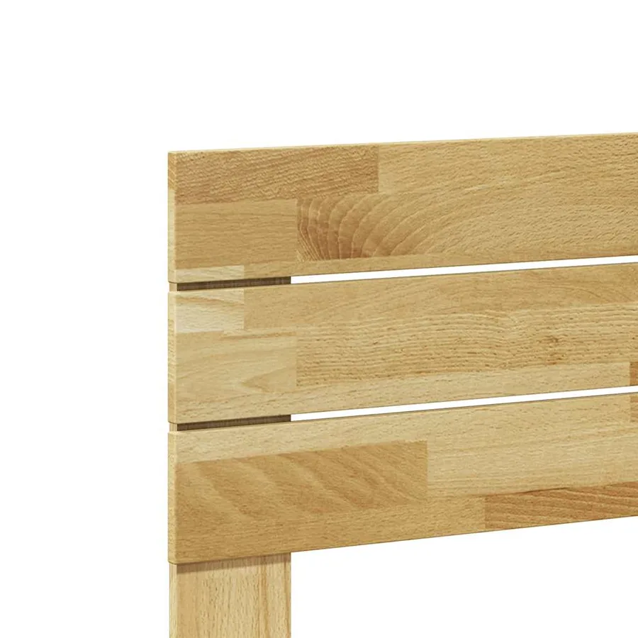 Tête de lit 140 cm en bois massif de chêne - 7