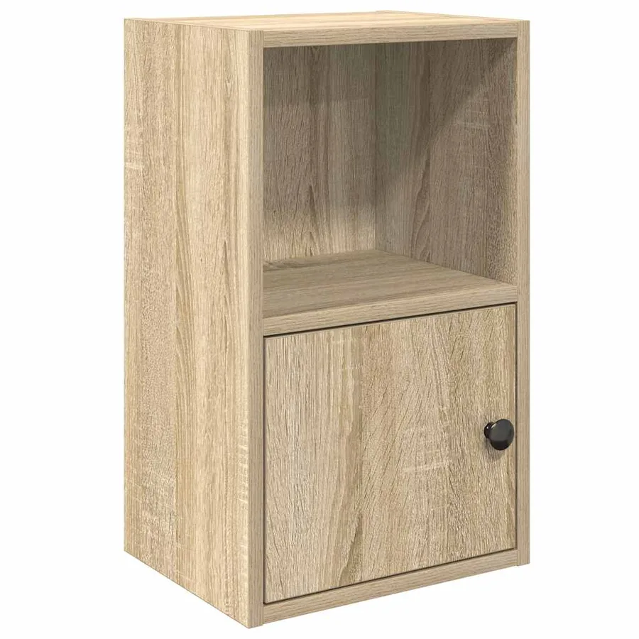 Bibliothèque chêne sonoma 31x24x52 cm bois d'ingénierie - 2