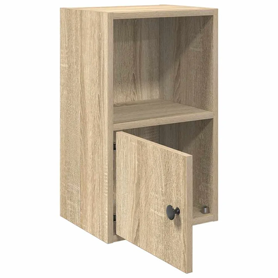 Bibliothèque chêne sonoma 31x24x52 cm bois d'ingénierie - 4
