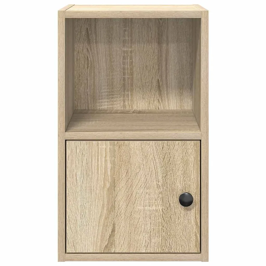 Bibliothèque chêne sonoma 31x24x52 cm bois d'ingénierie - 5