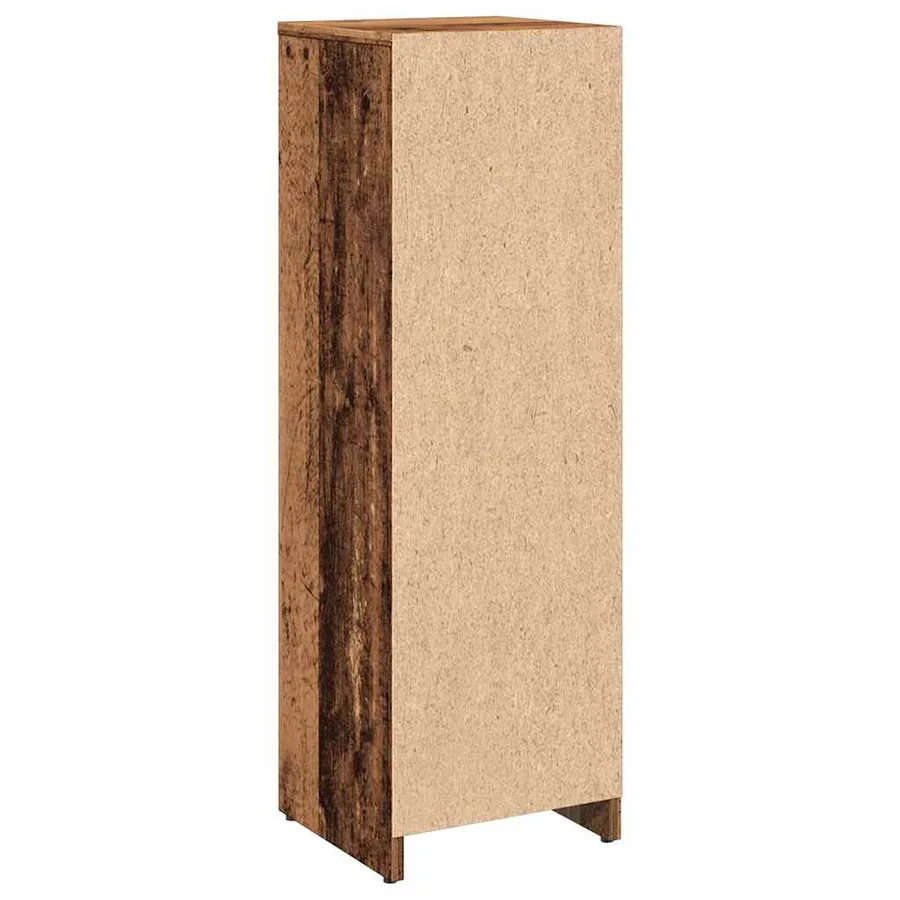 Armoire de salle de bain vieux bois 30x30x95 cm bois ingénierie - 6