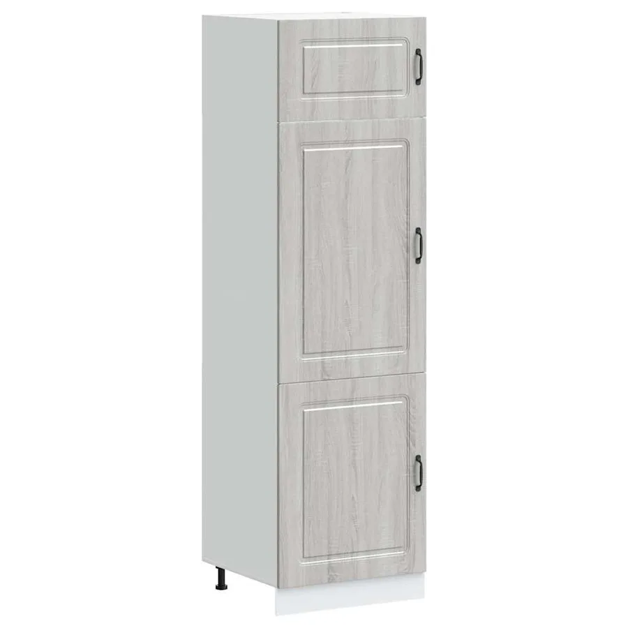 Armoire de cuisine Kalmar sonoma gris bois d'ingénierie - 2