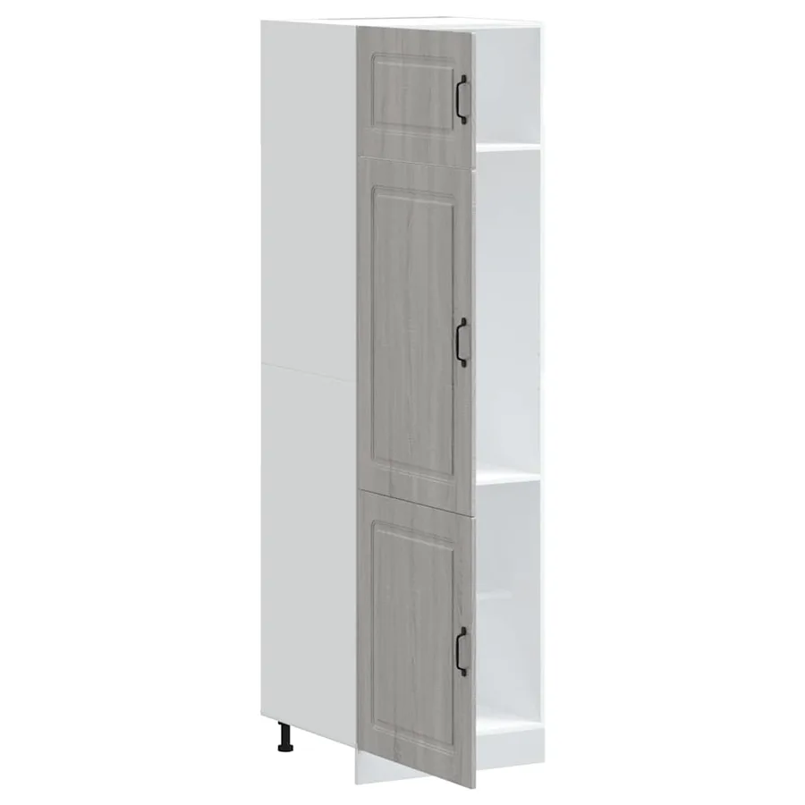 Armoire de cuisine Kalmar sonoma gris bois d'ingénierie - 4
