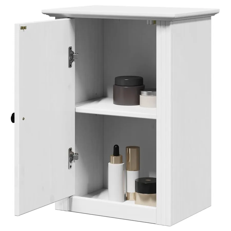 Armoire murale de salle de bain BODO blanc 44x30x60 cm
