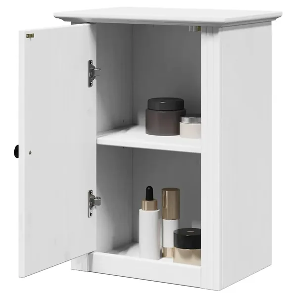 Armoire murale de salle de bain BODO blanc 44x30x60 cm