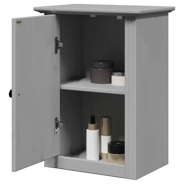 Armoire murale de salle de bain BODO gris 44x30x60 cm