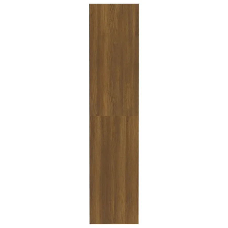 Bibliothèque/Séparateur de pièce Chêne marron Bois d'ingénierie - 6