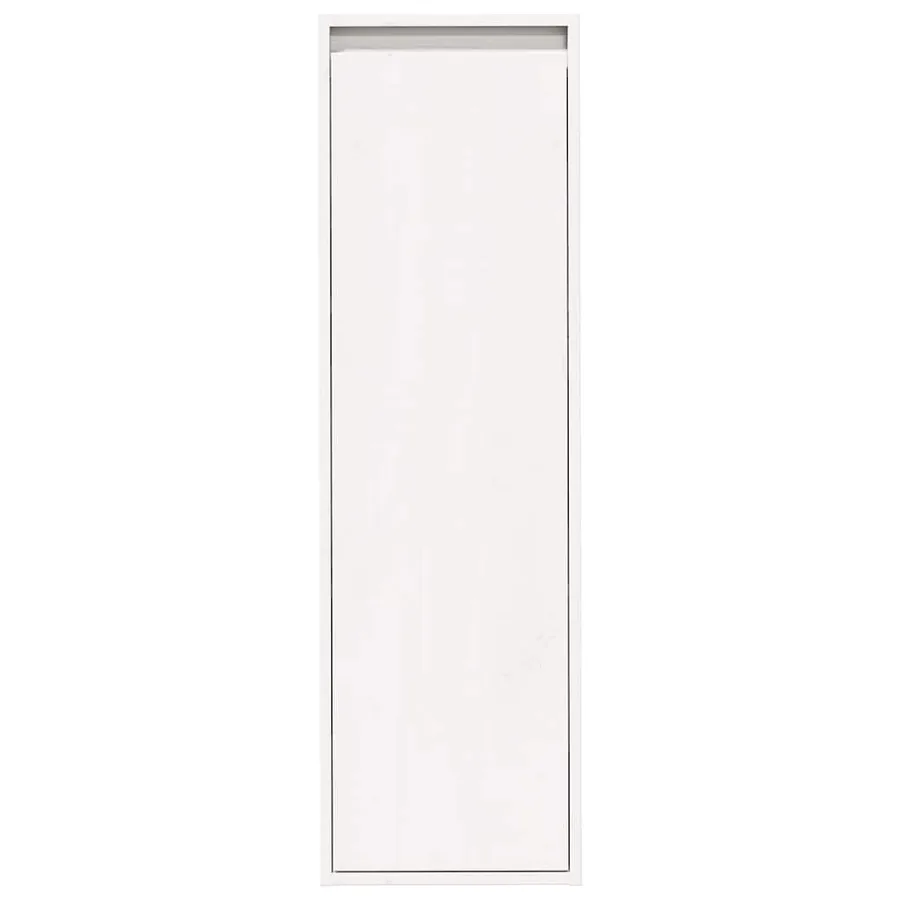 Armoire murale Blanc 30x30x100 cm Bois de pin massif - 4