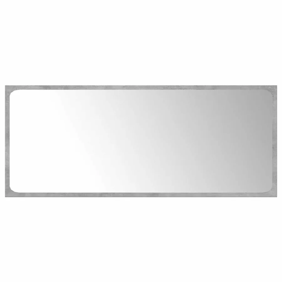 Ensemble de meubles de salle de bain 5 pcs gris béton - 5