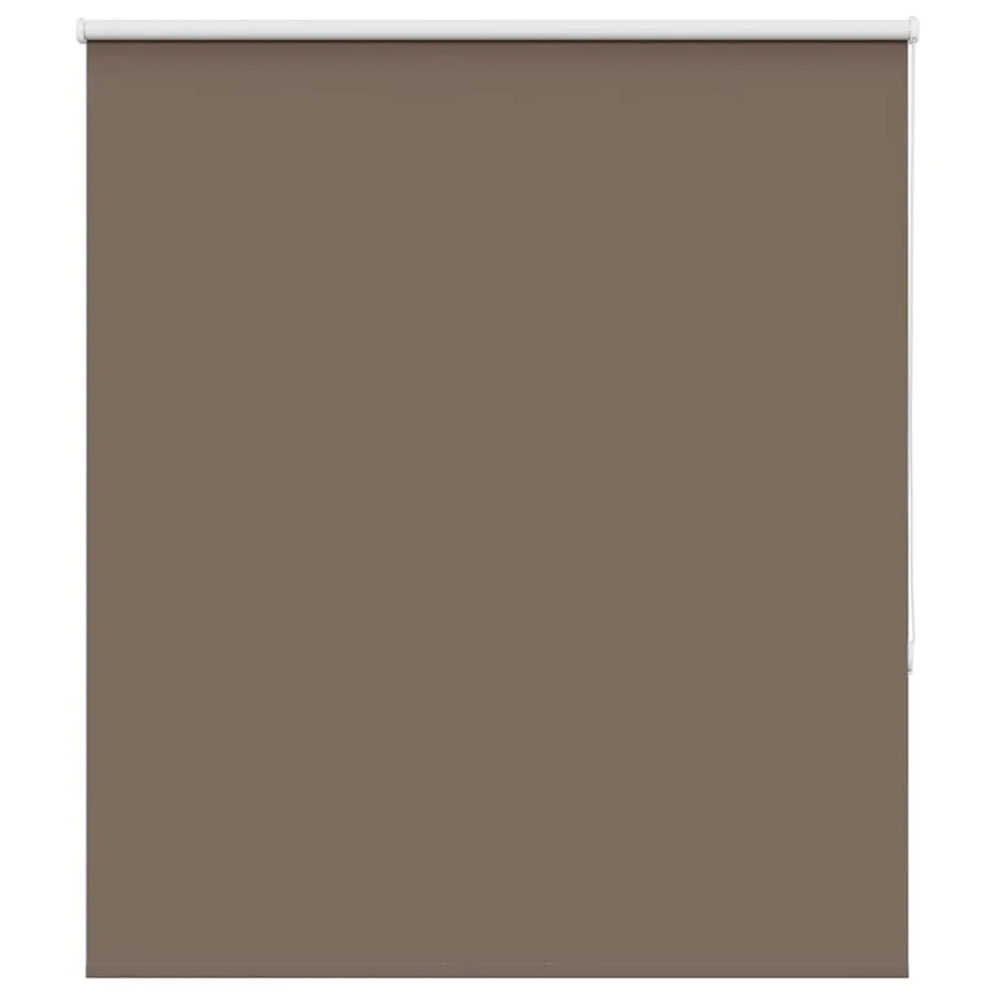 Store enrouleur occultant café 135x130cm largeur du tissu - 2