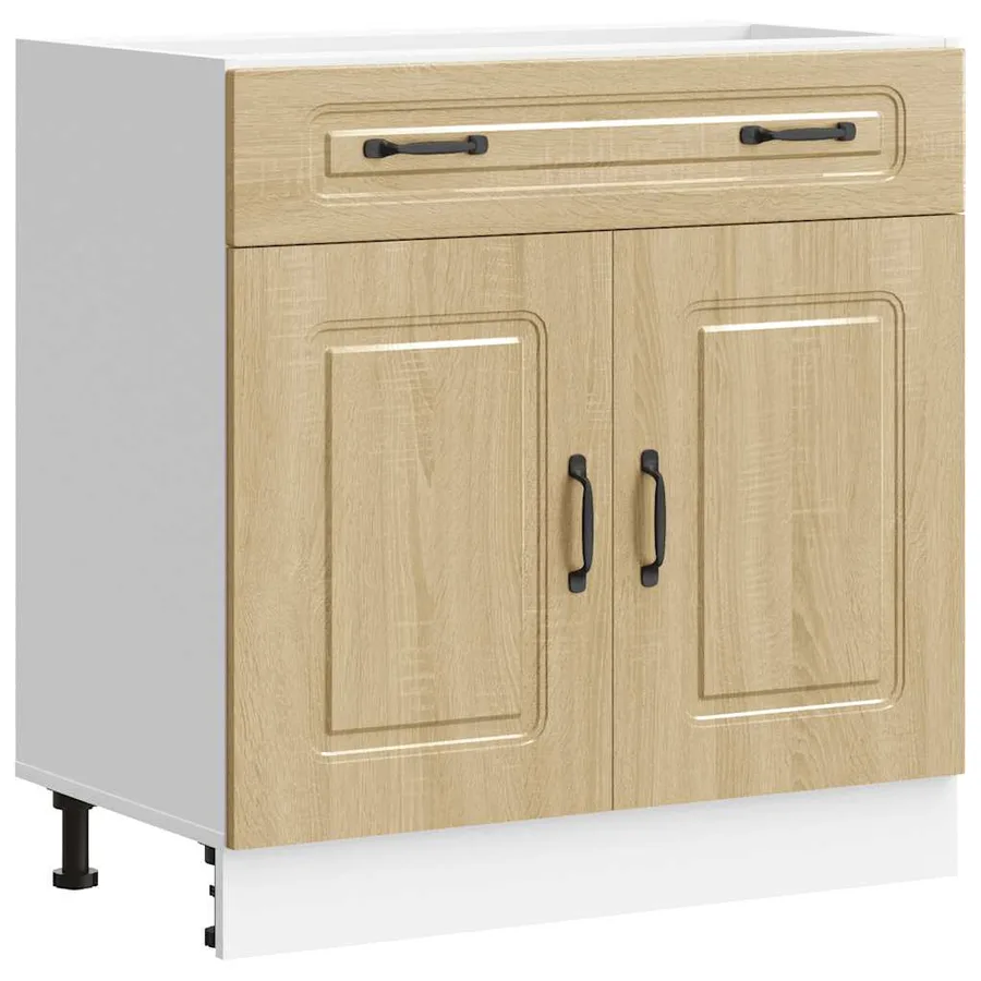 Armoire de cuisine Kalmar chêne sonoma bois d'ingénierie - 2