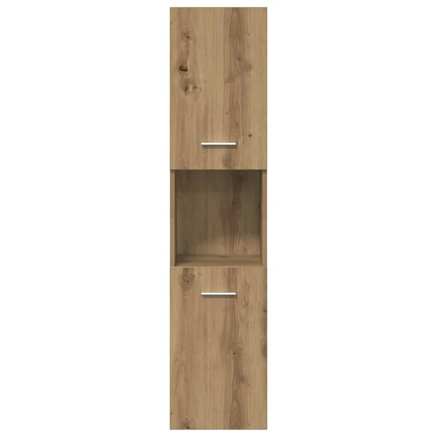 Ensemble de meubles salle de bain 4 pcs bois d'ingénierie - 6