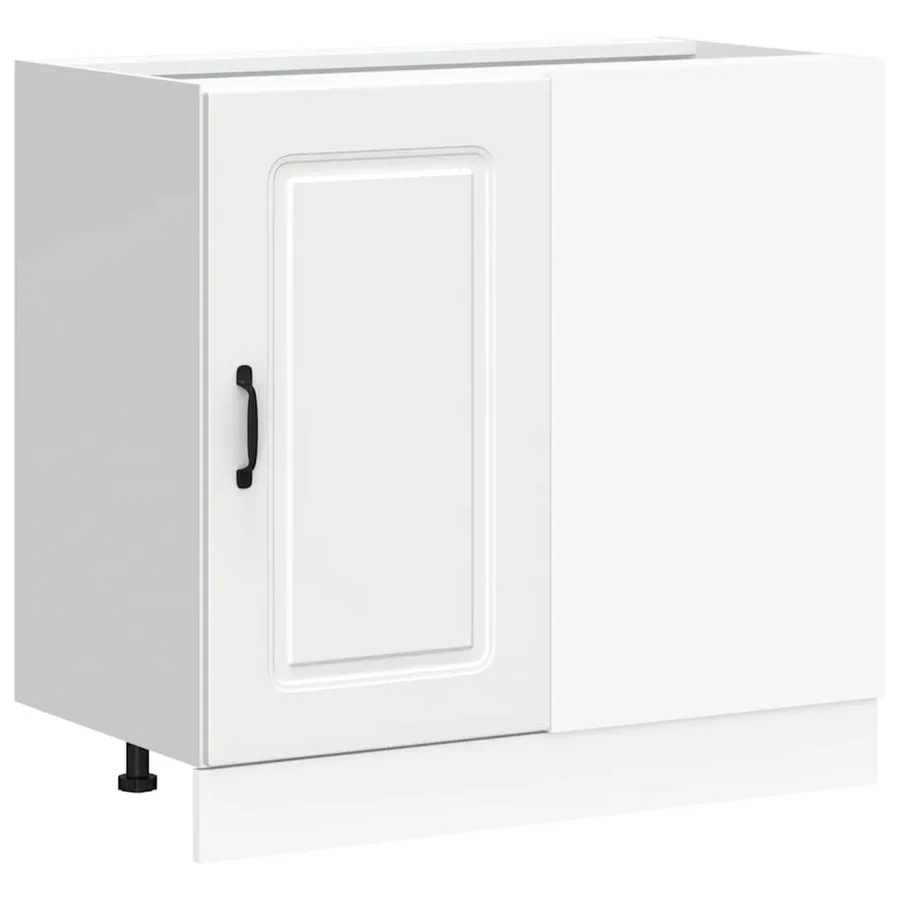 Armoire de cuisine Kalmar blanc bois d'ingénierie - 2