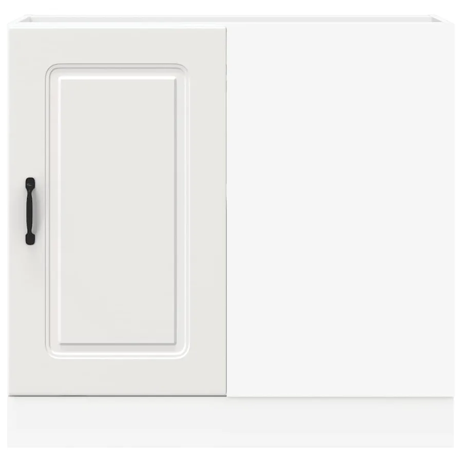 Armoire de cuisine Kalmar blanc bois d'ingénierie - 4