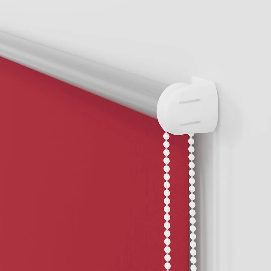 Store enrouleur occultant rouge largeur du tissu 80,7 cm - 11