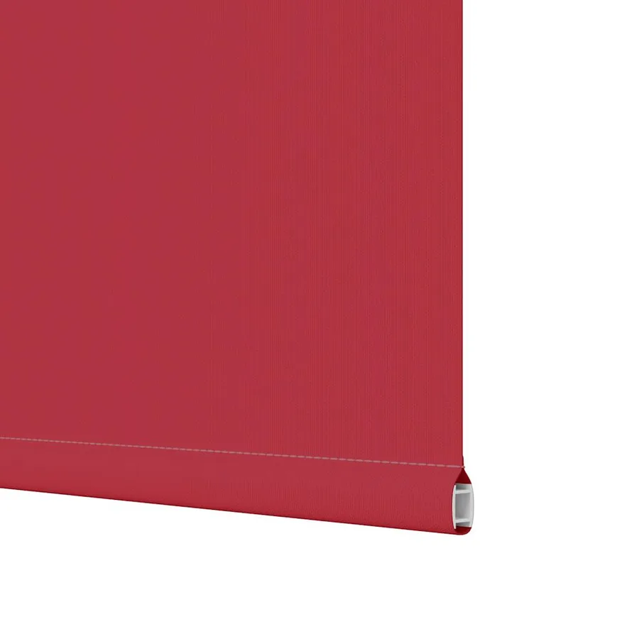 Store enrouleur occultant rouge largeur du tissu 80,7 cm - 14