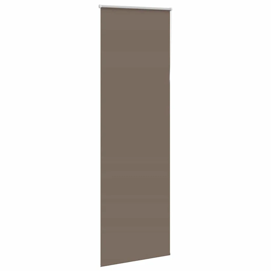 Store enrouleur occultant café 80x210cm largeur du tissu 75,7cm - 3